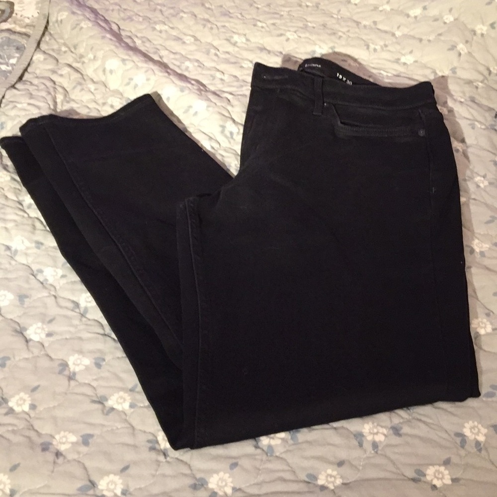 NWOT Calvin Klein black skinny jeans